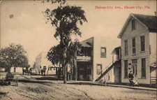 Haines City FL Haines City Ave c1910 Postcard picture