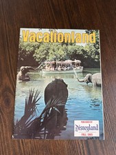 Disneyland 1965 Vacationland Magazine Fall Walt Disney Vintage Jungle Cruise Vtg picture