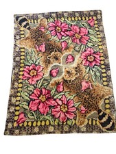 Antique Chase Horsehair Sleigh Carriage Buggy Blanket Raccoon Animal Collection picture