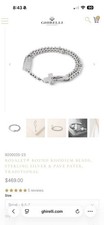 Ghirelli Sterling Silver Pave Rosalette Rosary Bracelet picture