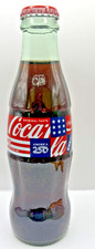 Coca Cola AMERICA 250 CELEBRATING 250th ANNIVERSARY 1 GLASS BOTTLE 8 OZ picture