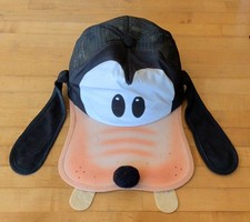 Vintage 1980s Adult Disney Parks Goofy Hat w/ Teeth Ears Longbill Atlas SnapBack picture