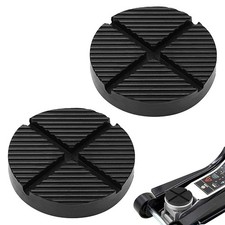 2PCS Rubber Jack Pads, Grooved Surface, Car Jack Block Jacks Adapter Jack Pad... picture