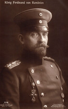 King Ferdinand Romania WWI RPPC Real Photo Postcard picture