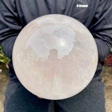 6.12LB Large Natural clear quartz sphere quartz crystal ball reiki Energy heal picture