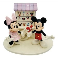 Lenox Sweet Treats with  Mickey and Minnie Figurine Set Of 2 NEW picture