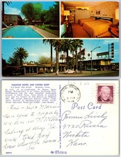 Paradise Motel and Coffee Shop McAllen Texas Postcard picture