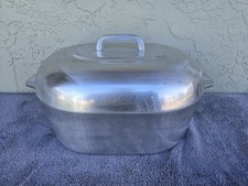 Magnalite Classic Aluminum 15 Inch Si14J Dutch Oven Roaster Pot ~ Exc. Condition picture