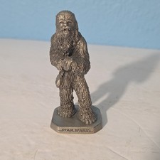 Applause 1997 Star Wars Chewbacca Metal Figurine Sci-Fi pewter picture