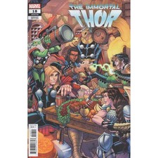 Immortal Thor #18 Nick Bradshaw Winter Holiday Variant Marvel Comics picture