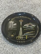 1962 Seattle WA Worlds Fair Century 21 Exposition Dish Tray Space Needle 10.5” picture