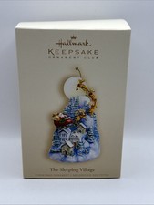 Hallmark Keepsake 2006 “The Sleeping Village” Ornament Club Exclusive NEW picture
