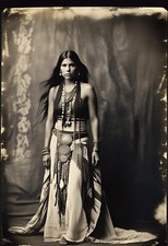 Native American Female Tintype Series C10068RP picture