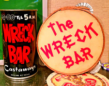 1950s/1960s RETRO WRECK BAR CASTAWAYS MIAMI BEACH FLORIDA GO GO BAR TIKI BAR picture