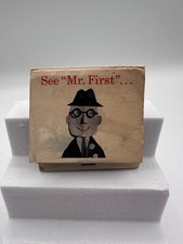 First National Bank Atlanta Matchbook Display Mr First Advertising picture