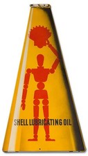 SHELL LUBRICATING OIL CONE SHAPED 23