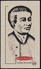 BENJAMIN BANNEKER -2011 'LEADERS & LEGENDS' #243-AMERICAN NATURALIST/ASTRONOMER picture