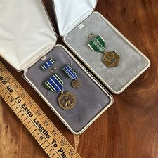 U.S. Army For Military Achievement Medals, Ribbon & Pin in Original Display Box picture