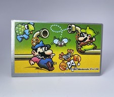 Vintage 1983 Nintendo Mario Bros Menko Card Japan Rare Silver Border picture