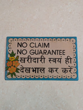 Vintage Indian Store Advertising Sign