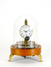 Mystery Briggs Rotary Conical Pendulum Glass Dome Flying Ball Clock picture