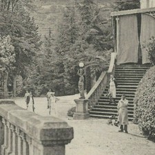 France L'Ardeche Illustree 24-Vals-les-Bain Path Valletta Vintage Postcard-EU6 picture