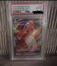 Pokémon 2020 SWSH Darkness Ablaze Charizard VMAX #020 Full Art PSA 10 picture