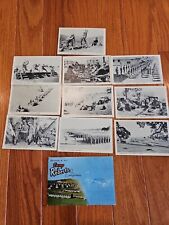 Camp Roberts California~Army Post Panorama~WWII 1940s 10 B&W Postcard 1 Booklet  picture