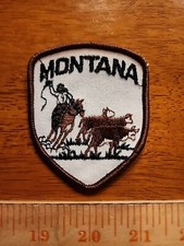 Vintage State of Montana Patch V2 picture