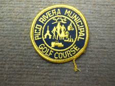 Vintage Pico Rivera Municipal Golf Course Pico Rivera California Cloth Patch picture