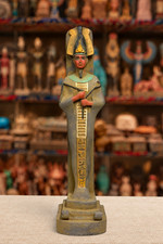 Museum Piece Large Osiris Statue Lord of the Underworld in Ancient Egypt picture