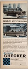 1962 Print Ad Checker Marathon Cars Sedans & Station Wagons Kalamazoo,Michigan picture