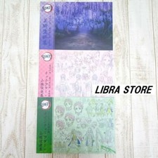 RARE Demon Slayer Anime Character Sheets Setting Document 3PCS SET Exclusive JP picture