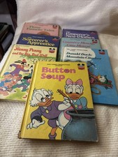 Lot of 7 Vintage Walt Disney Hardcover Books 1970s Wonderful World of Reading picture