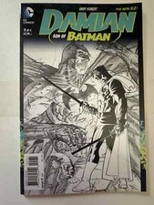 Damian Son of Batman #1 Sketch Cover Comic 1st Print Unread 1:100 NM- to NM+ picture