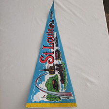 Vintage ST LOUIS MISSOURI  Souvenir Felt Pennant 26