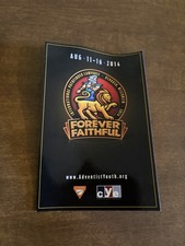 2014 Forever Faithful Pathfinder Camporee Postcard Register CYE Oshkosh SDA RARE picture