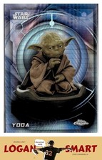 Yoda 2026 Topps Chrome Star Wars Prism Refractor #44 picture