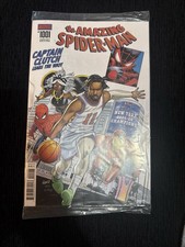 AMAZING SPIDER-MAN #1001 JALEN BRUNSON NY KNICKS NYCC EXCLUSIVE NM IN HAND picture