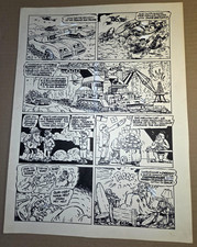 Skateboarder Magazine 1981 Original Artwork Cartoon Feature Ted Richards EX RARE picture