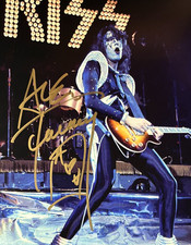 ACE FREHLEY (KISS) Signed 8x10