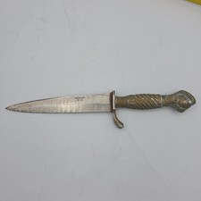 Vintage Korium PIC Claw & Ball Handle Dagger Knife Japan  9” picture