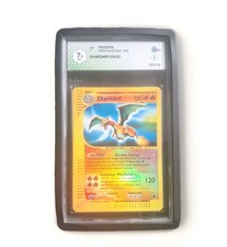 2002 Pokemon Card Charizard 6/165 Expedition Set Reverse Holo grade 7.5 E-Series picture