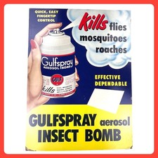 1950s Gulf Gulfspray Insect Bomb Vintage Advertising 29
