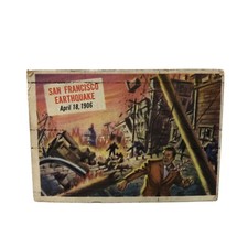 VTG 1954 Topps Scoops #1 San Francisco Earthquake Rocks picture