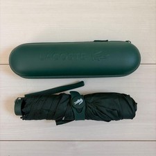Lacoste Folding Umbrella Green Men Rare French Model Limited Edition VHTF pre-ow picture