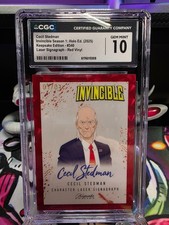 Invincible CCG Season 1: Cecil Steadman Signagraph #340 - 1 of 1 picture