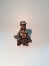 Sarah's Attic #2009 Collectible Figurine Ltd. Edition Made in USA Sledding & Tag picture