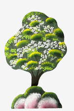 DOGWOOD TREE Shelia's MINT EARLY ACCESSORY PIECE Made in Charleston SC COL08 picture