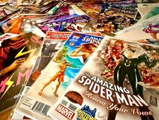 90 MISC COMICS LOT • ASPEN SOULFIRE, SIGNED & RARE VARIANTS Marvel, DC, IDW etc. picture